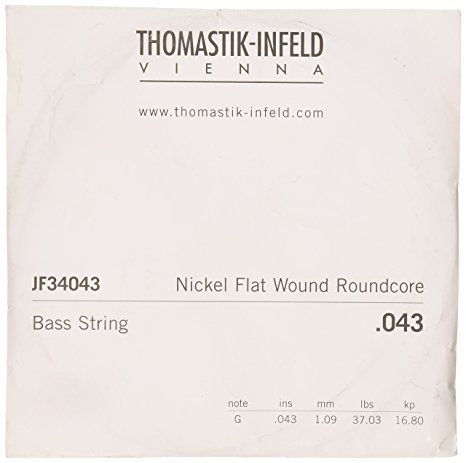 JF34043 Jazz Flat Wound  Thomastik