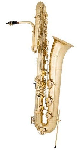 Arnolds&Sons ABS-120  саксофон бас Bb, верхний клапан F#, низкий клап Bb, желтая латунь, лакированный