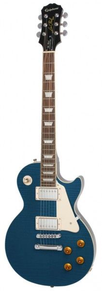 Электрогитара EPIPHONE LES PAUL STANDARD PLUS TOP PRO TRANS BLUE