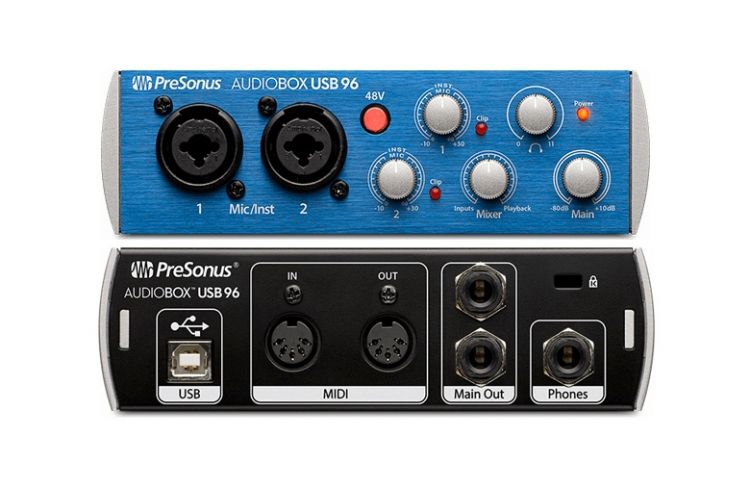 Внешняя звуковая карта presonus audiobox usb 96 25th