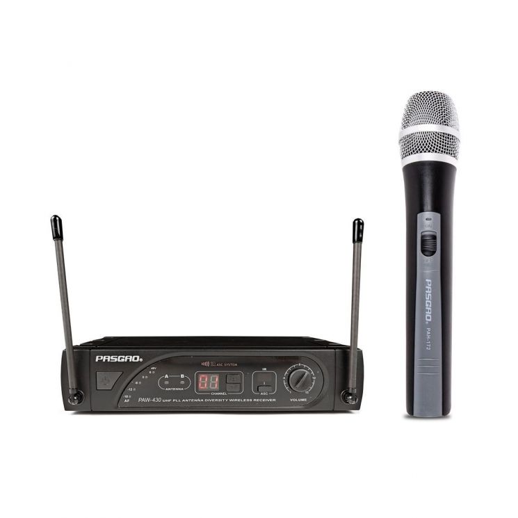 Радиосистема с ручным микрофоном Pasgao PAW430/ PAH172 655-679MHz
