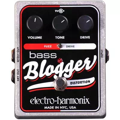 Electro-Harmonix Bass Blogger  педаль для бас гитары Fuzz/ Overdrive