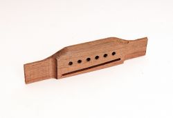 AW-320450-А Подставка для струн вестерн гитары, фрезерованная, Палисандр (Сорт А), Акустик Вуд