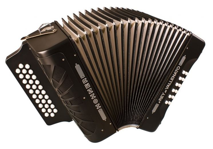 Аккордеон диатонический HOHNER El Rey del Vallenato BbEbAb black