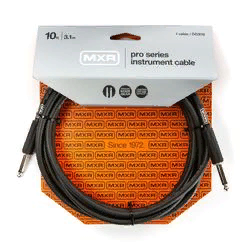 MXR DCIX10 Pro Series  инструментальный кабель, 3 м, прямые джеки