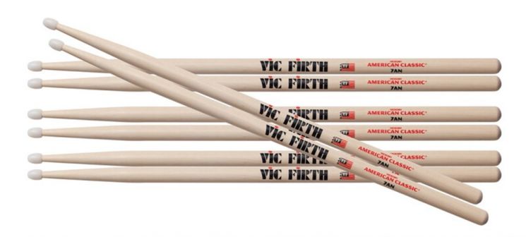 Барабанные палочки орех VIC FIRTH 5BN 3+1