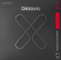 XTC45FF XT Комплект струн для классической гитары, посеребр., норм.натяжение, с покрытием, D'Addario