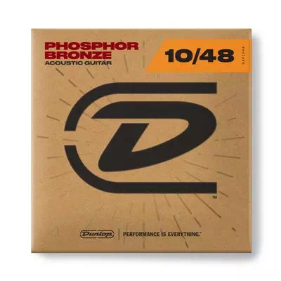 Dunlop DAP1048  струны для акустической гитары Phosphor Bronze Light 10-48