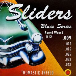 SL109 Blues Sliders , Light, 9-43, Thomastik