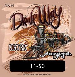 NR-H Drive Way Комплект струн для электрогитары, никель, Heavy, 11-50, Мозеръ