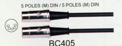 BC405-3M Кабель инструментальный, DIN (5pin) — DIN (5pin), Soundking