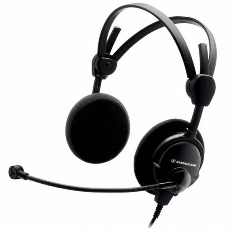 500857 HME 46-3 Гарнитура проводная, авиационная, ActiveGard, без кабеля, Sennheiser