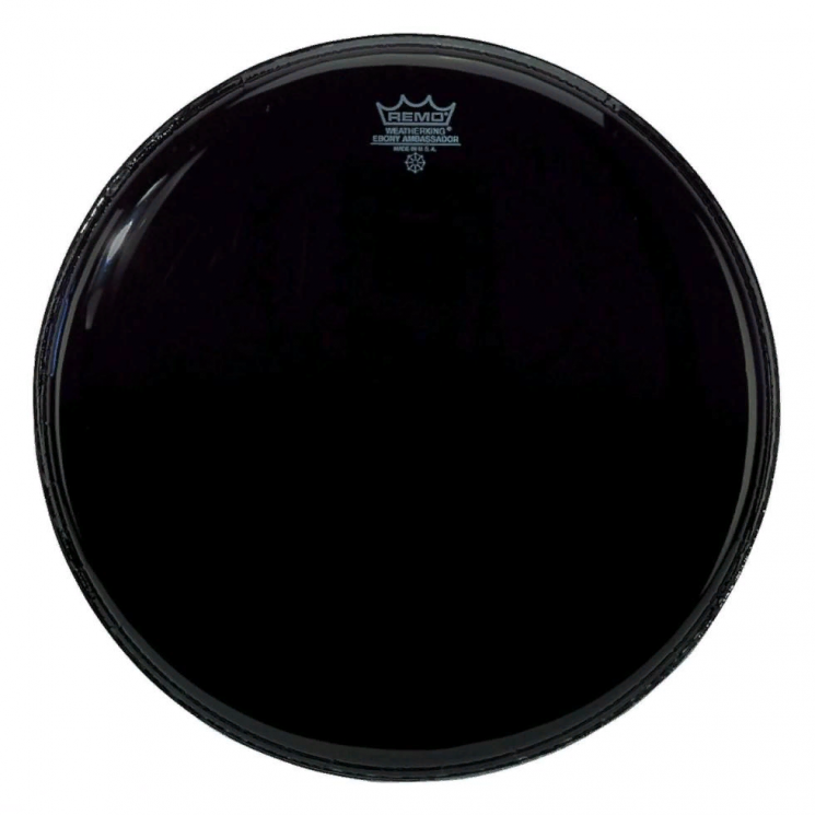 Remo ES-0016-00  16"Ebony ambassador, пластик для бараб. чёрный
