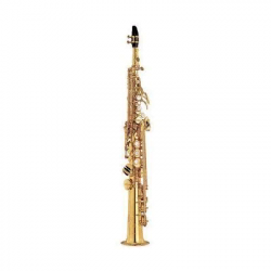 Amati ASS 63IIS-O  саксофон сопрано in Bb, изогнутая шейка, посеребр. , с кейсом и мундштуком