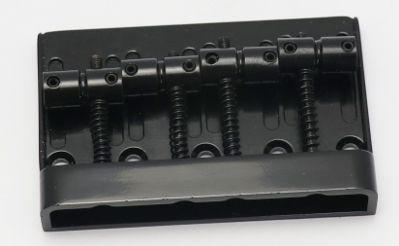 BB-19-BK Бридж (струнодержатель) бас-гитары, черный, Metallor