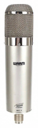 Warm Audio WA-47 - конденсаторный ламповый микрофон с большой диафрагмой. Диаграмма направленности: кардиоидная, всенаправленная, восьмерка + 6 смешанных. Частотная характеристика: 20 Гц – 20 кГц. Антишоковый подвес и деревянный бокс в комплекте