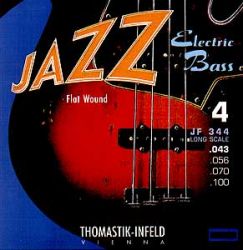 JF344 Jazz Flat Wound  43-100, Thomastik