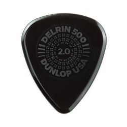 450P2.00 Prime Grip Delrin 500 Медиаторы 12шт, толщина 2,0мм, Dunlop
