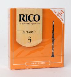 RCA1230 Rico Трости для кларнета Bb, размер 3.0, 12шт, Rico