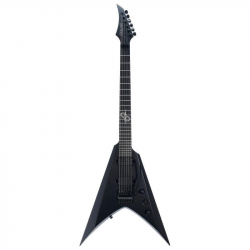 Solar Guitars V1.6FRC  электрогитара, цвет черный матовый, чехол в комплекте