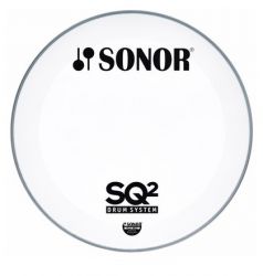 90975601 PW 16 B/L SQ2 Пластик для бас-барабана 16'', белый, Sonor