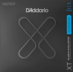XTC46FF XT Комплект струн для классической гитары, посереб., сильн.натяжение, с покрытием, D'Addario