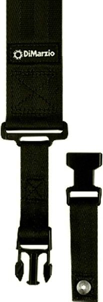 Ремень для гитары 2 INCH NYLON CLIPLOCK® GUITAR STRAP DiMarzio DD2200BK