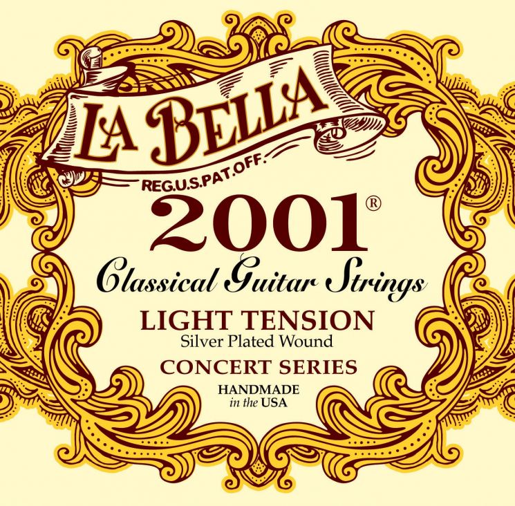 Струны для классической гитары LA BELLA 2001EH