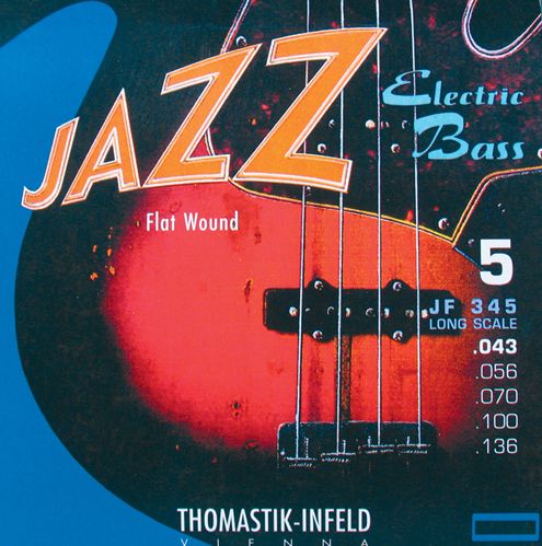 JF345 Jazz Flat Wound  Thomastik
