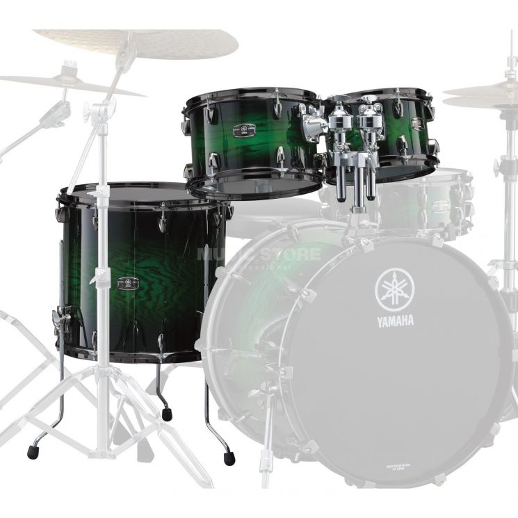 Том YAMAHA LNP4F3 Emerald Shadow Sunburst