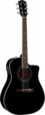 Гитара электроакустическая шестиструнная FENDER CD-140SCE Black