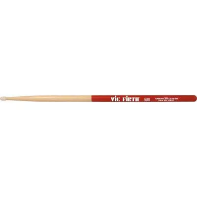 Vic Firth 5ANVG Vic Grip  палки, орех, с противоскользящим покрытием, нейлоновый наконечник