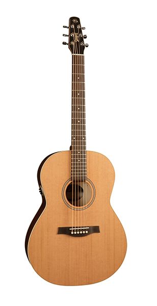 032525 Coastline Folk Cedar QIT Электро-акустическая гитара, Seagull