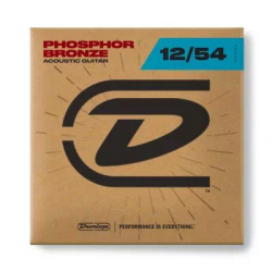 Dunlop DAP1254  струны для акустической гитары Phosphor Bronze 12-54