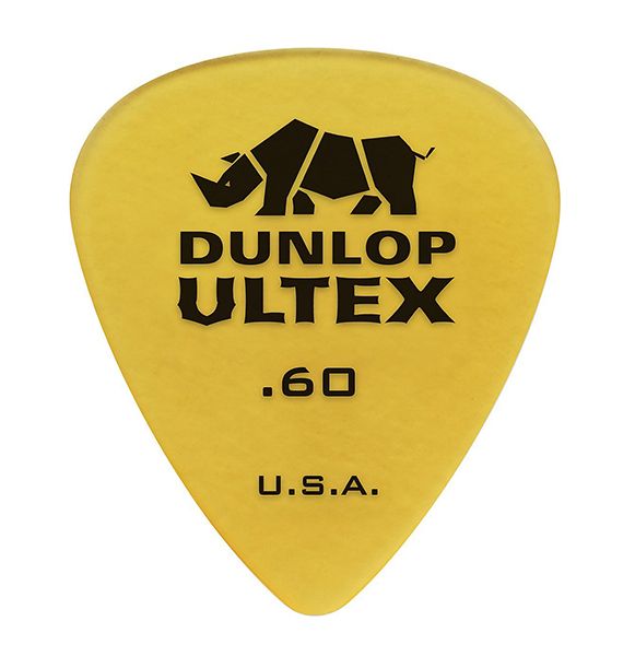 421P.60 Ultex Standard Медиаторы 6шт, толщина 0,60мм, Dunlop