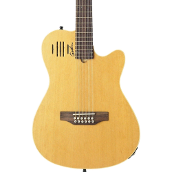 Godin A12 Natural SG  12-струнная электроакустическая гитара, цвет - натуральный, матовый