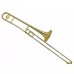 Wisemann DTB-420  тромбон Bb/ F студенческий, лак-золото