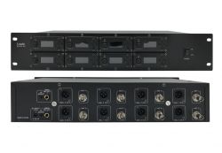 8000C-8D Беспроводная конференц-система, 8 настольных микрофонов, (2 коробки), LAudio