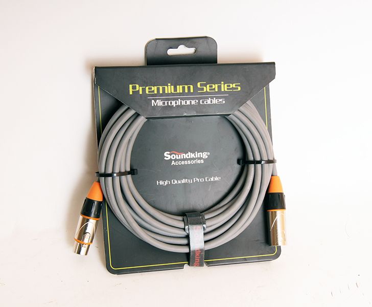 DMX015-5M Цифровой DMX-кабель, XLRm-XLRf 5 pin, 5м, Soundking