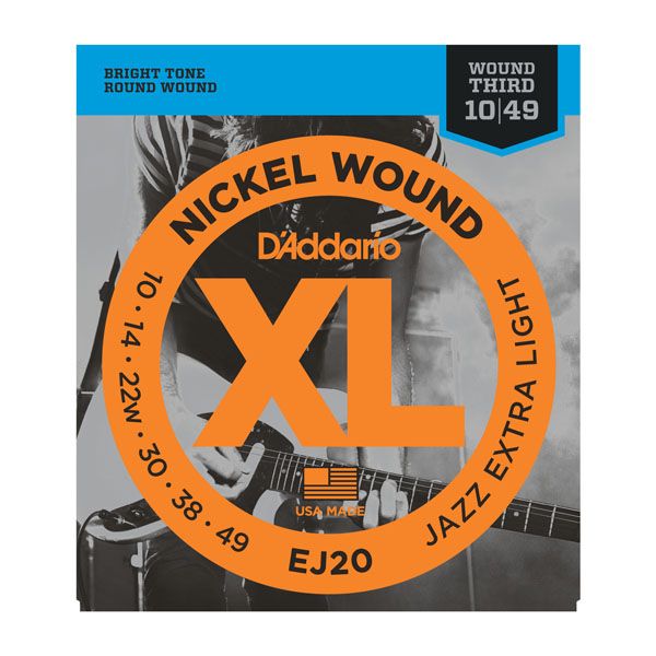 D'ADDARIO EJ20  Jazz XL 010-049