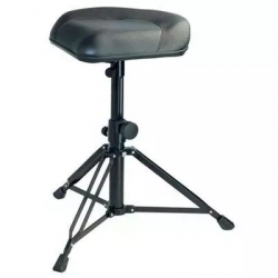 K&M 14055-000-55  стул для барабанщика Nick, мотоседло, кожзам, черный