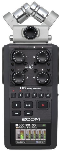 Цифровой диктофон ZOOM H6