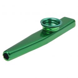 Казу DEKKO KL-1Y GR  духовой инструмент, пластик, цвет - зелёный