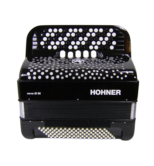 Баян HOHNER Nova III 96 black