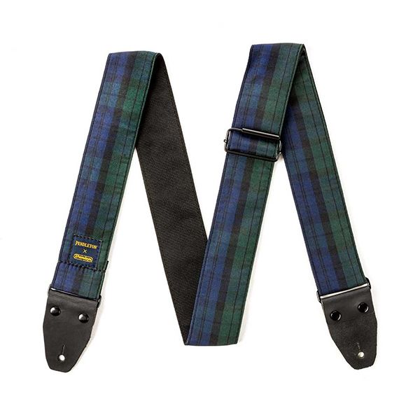 PWM12 Pendleton Jacquard Black Watch Tartan Ремень для гитары, Dunlop