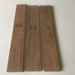 AW-320165-АА Бланк накладки для классической гитары, Палисандр (Сорт АА), Акустик Вуд