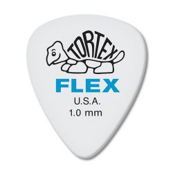 428P1.0 Tortex Flex Медиаторы, 12шт, толщина 1,00мм, Dunlop
