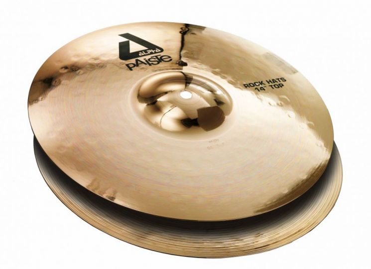 0000883414 Alpha “B” Rock Hats Две тарелки 14'', Paiste