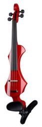 GEWA E-Violin Novita Red электроскрипка, комплект с чехлом, карбоновый...