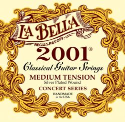 Струны для классической гитары LA BELLA 2001M